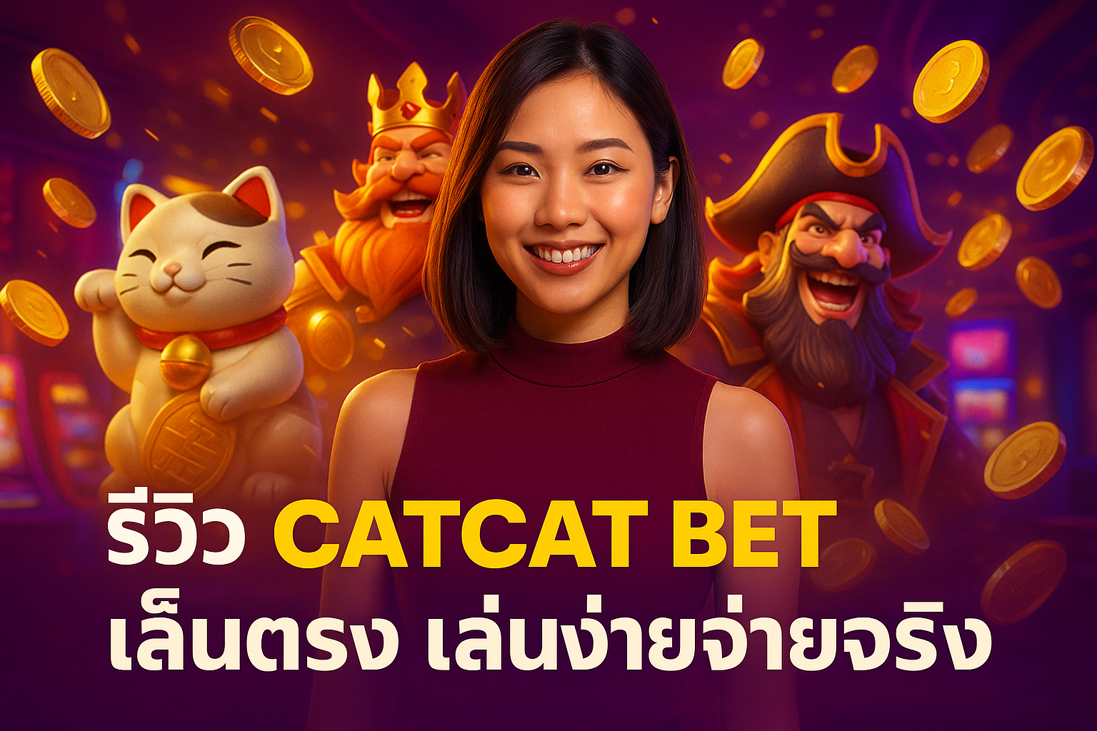 รีวิว CATCAT BET เว็บตรง เล่นง่ายจ่ายจริง
