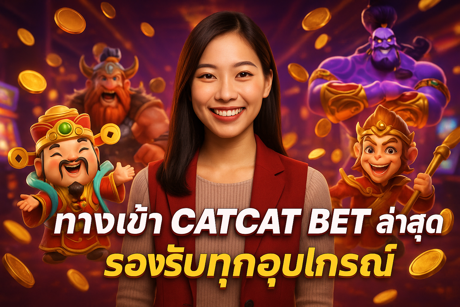 ทางเข้า CATCAT BET ล่าสุด รองรับทุกอุปกรณ์