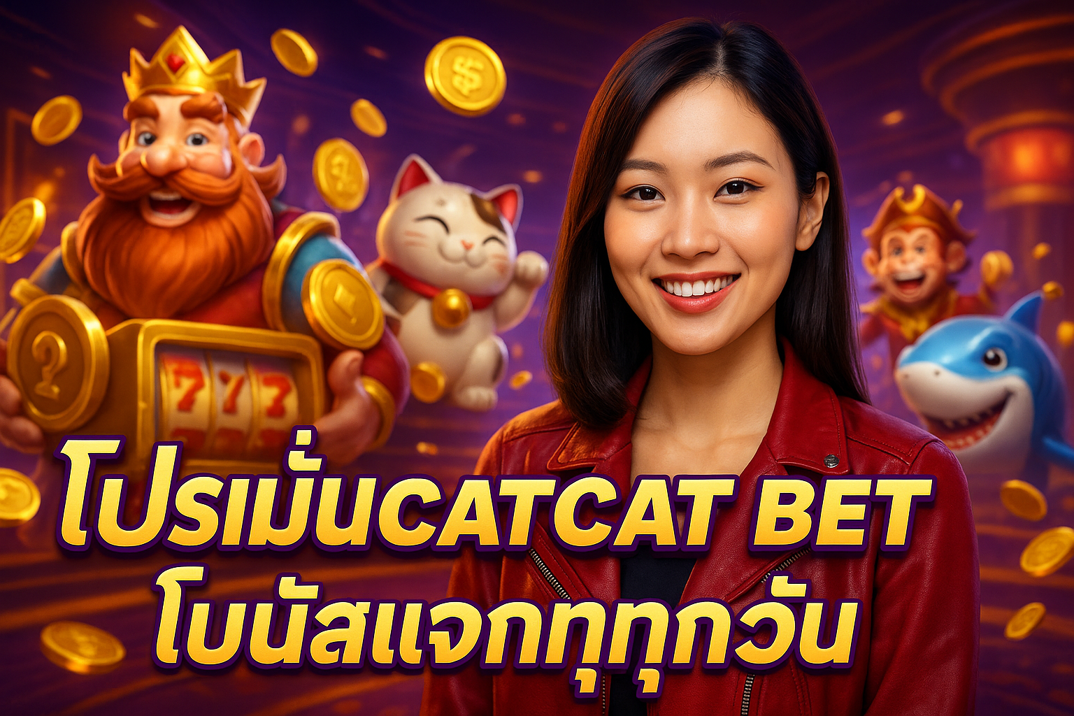 โปรโมชั่น CATCAT BET โบนัสแจกทุกวัน