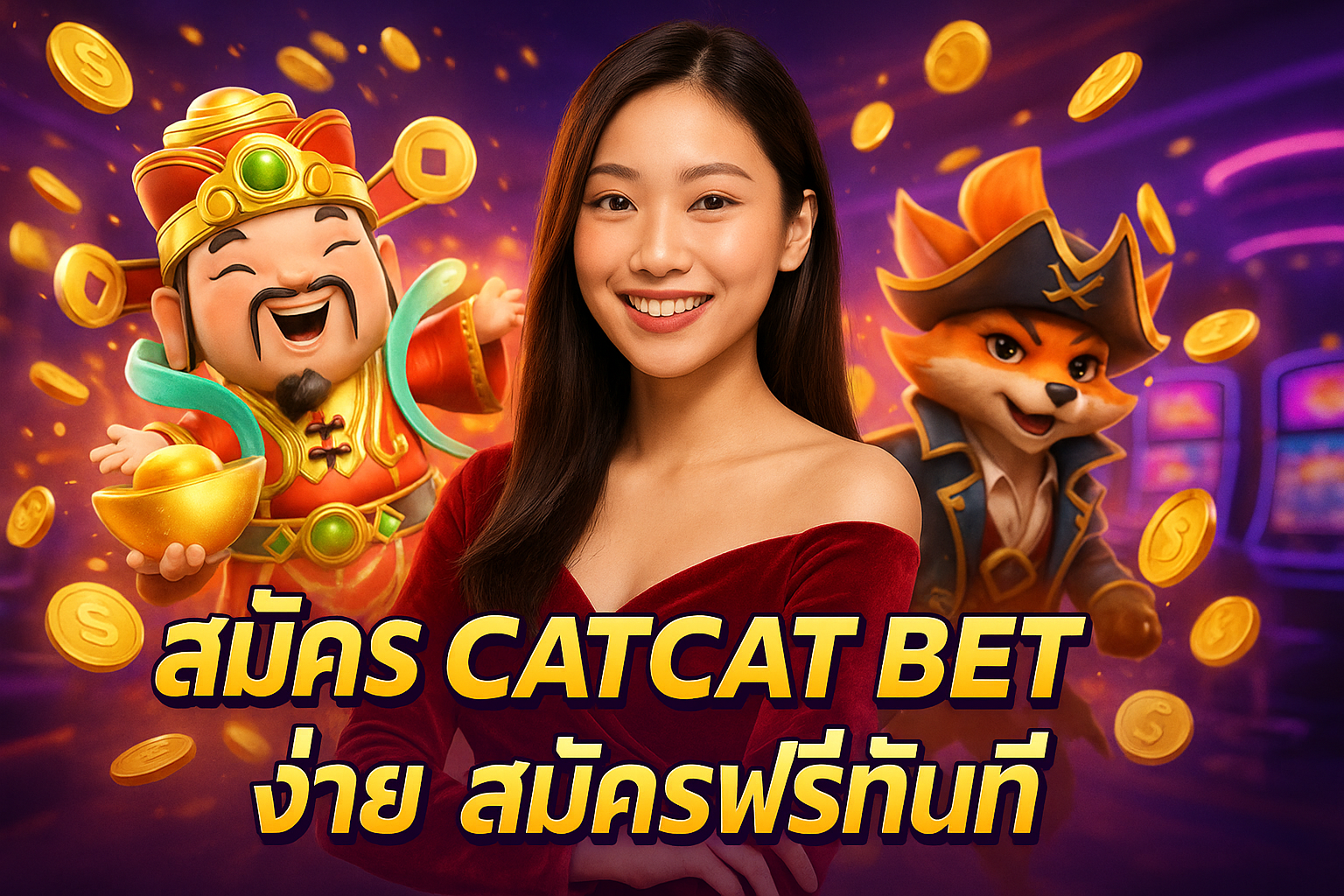 สมัคร CATCAT BET ง่าย สมัครฟรีทันที