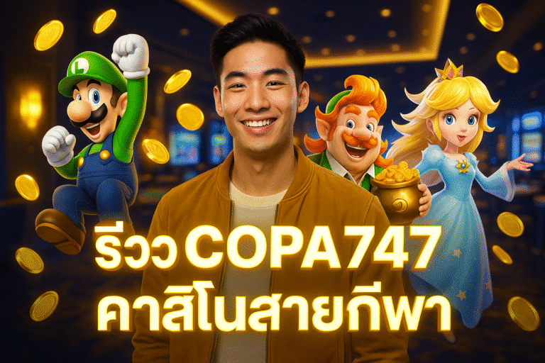 รีวิว COPA747 คาสิโนสายกีฬา