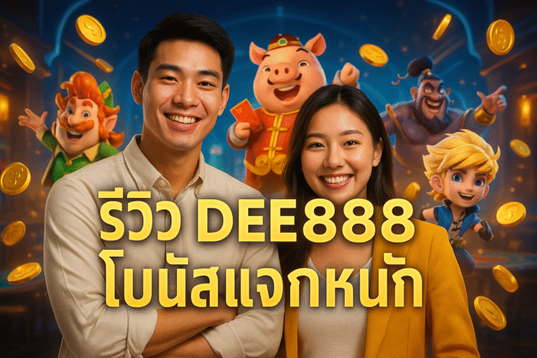 รีวิว DEE888 โบนัสแจกหนัก