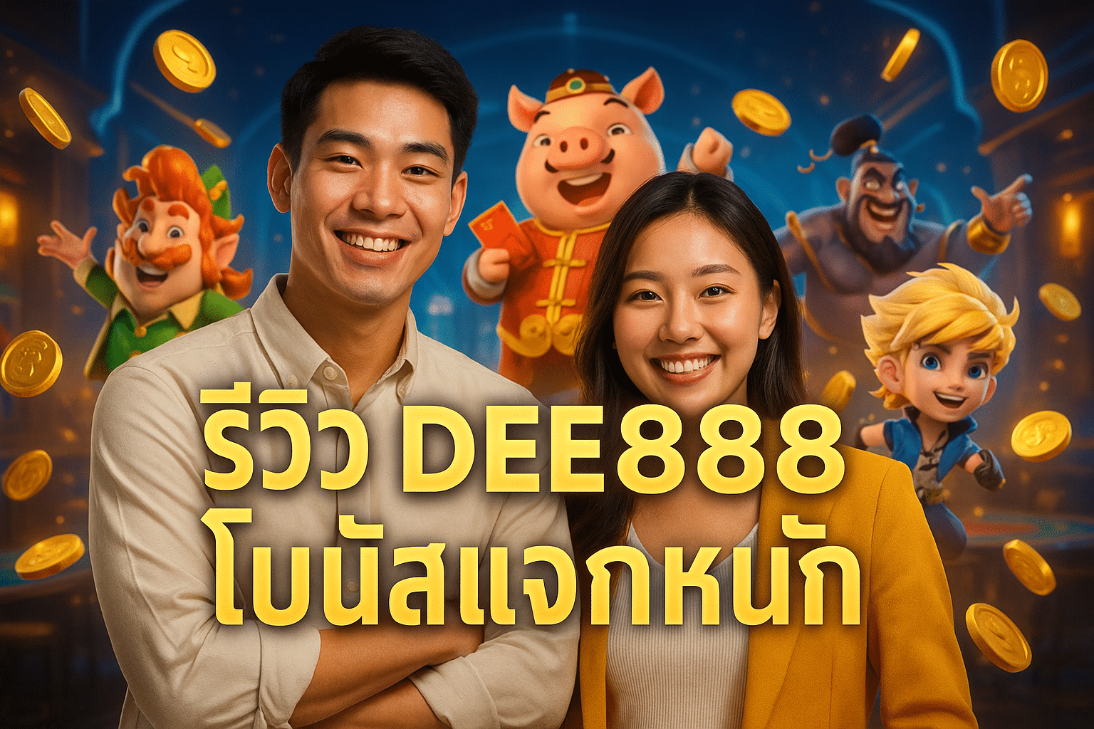รีวิว DEE888 โบนัสแจกหนัก
