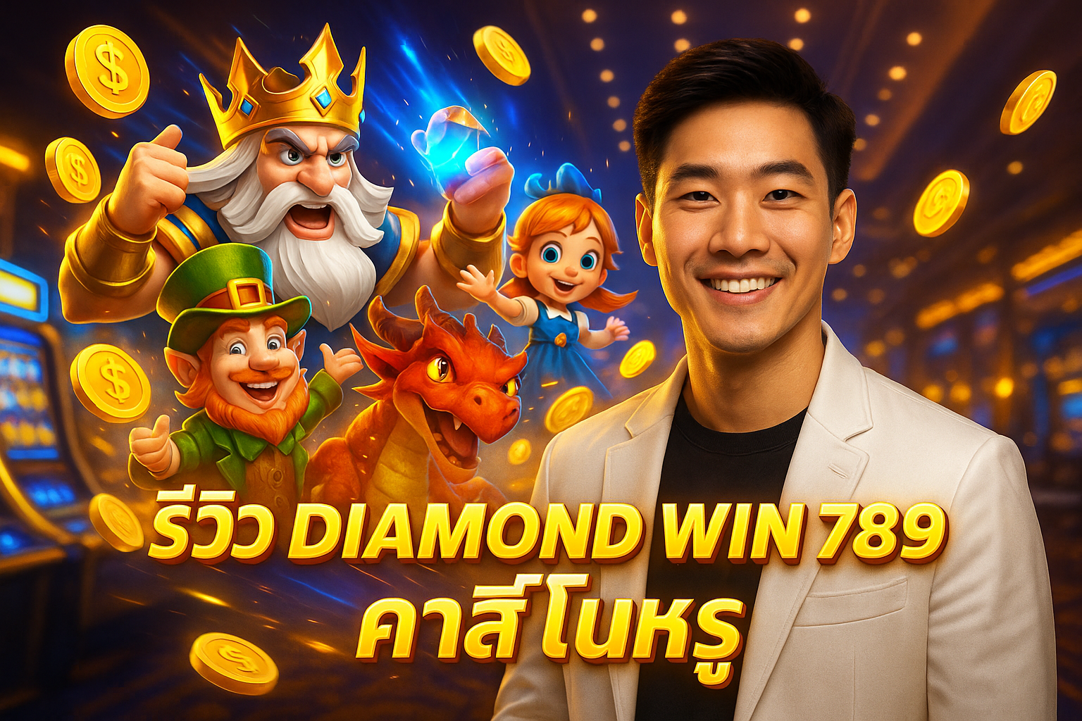 รีวิว DIAMOND WIN 789 คาสิโนหรู
